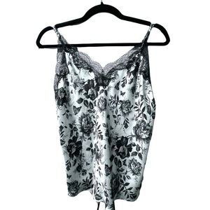 Victoria's Secret Floral Lingerie Cami Tank Top